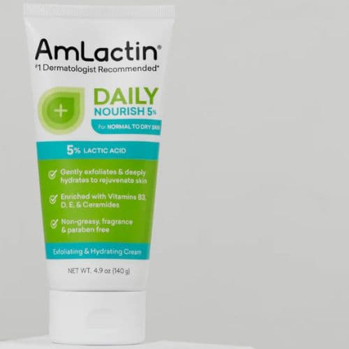 Lotion nourrissante quotidienne avec 5 % d'acide lactique AHA AMLACTIN 140g