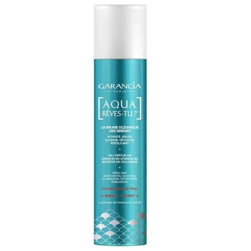Brume Océanique des Sirènes hydratante et illuminatrice pour le visage Aqua Rêves-Tu GARANCIA 200ml