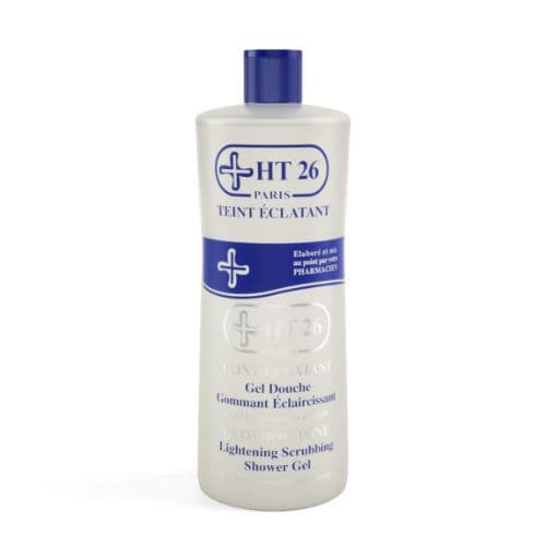 Gel Douche Gommant Éclaircissant pour clarifier le teint et affiner le grain de peau HT26 1L
