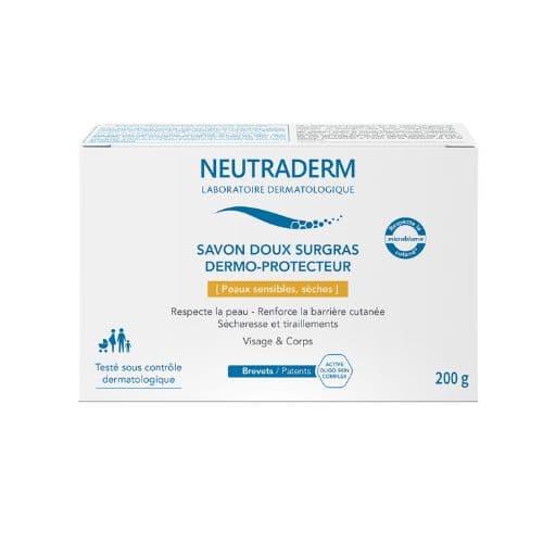 Savon doux surgras Dermo-Protecteur NEUTRADERM 200g