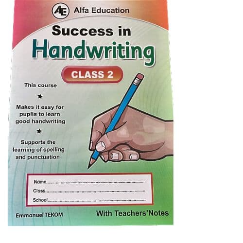 Livre d'écriture Success in Handwriting CLASS 2