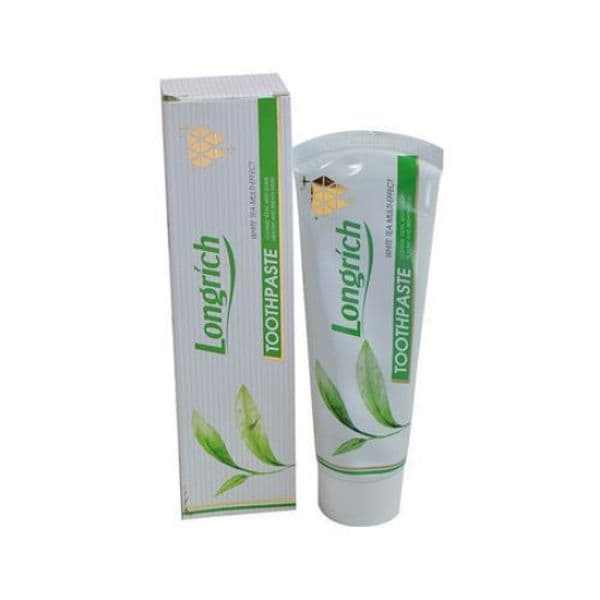 Pâte Dentifrice Longrich au Thé Blanc Multi-Effets Sans Fluor 100g