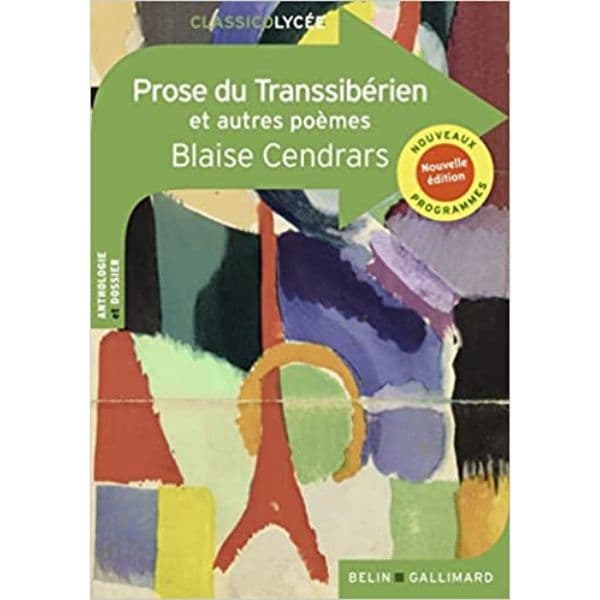 Prose du Transsibérien et autres poèmes Broché, 17 août 2022 de Blaise Cendrars