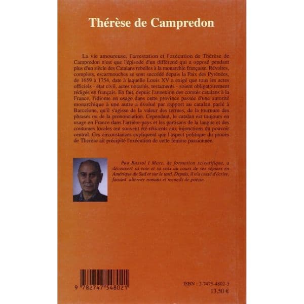 Thérèse de Campredon: Un procès criminel au XVIIe siècle (Anglais) Broché, 1 septembre 2003, Édition française de Pau Bassol I Marc