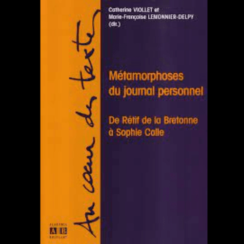 Métamorphoses du Journal