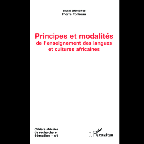 Principes Modalités de l’Enseignement des Langues et Cultures Africaines