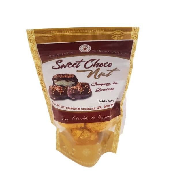 Sweet Choco Nut paquet de 3 bonbons chocolats
