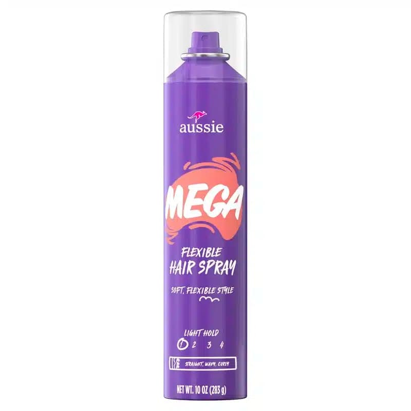 Spray Aussie Mega Flexible Hair Pour Cheveux Bouclés 283g
