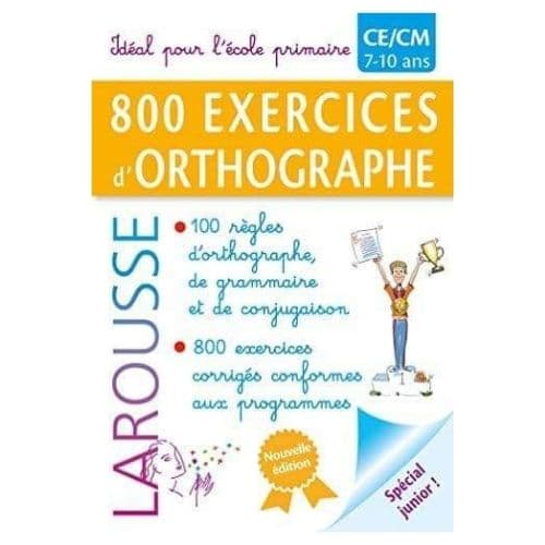800 excercices d'orthographe primaire
