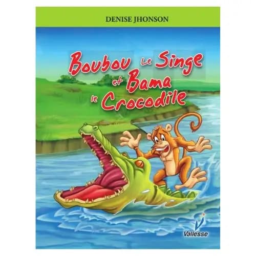 Boubou le singe et bama le crocodile