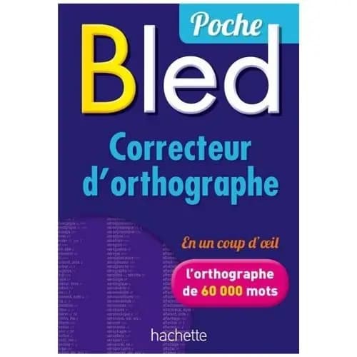 Bled correcteur d'orthographe