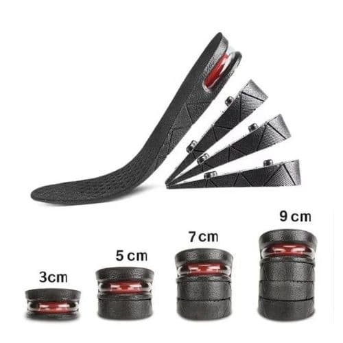 Semelles Grandissantes et de Compensation pour les Déficits Réglable en Hauteur de 3 à 9 cm