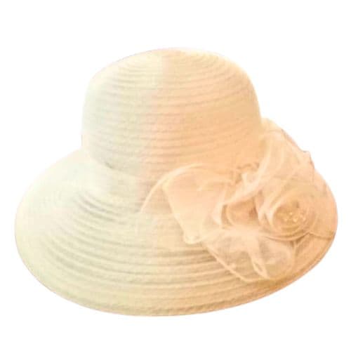 Chapeau Spécial Mariage pour Femme Blanc