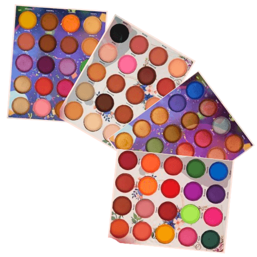 Plaque de Maquillage Spécial Soirée 80 Couleurs