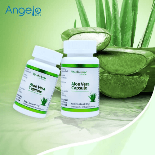 Compléments Alimentaires Youth-ever Capsules à l'Aloe Vera 24g