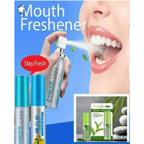 Rafraichisseur de Bouche Spray anti-bactérien Longrich 15g