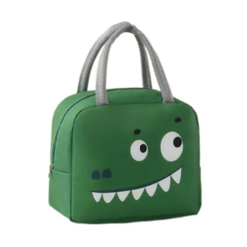 Sac à Déjeuner Réutilisable Pour Voyage Ecole Pour Enfant, Vert