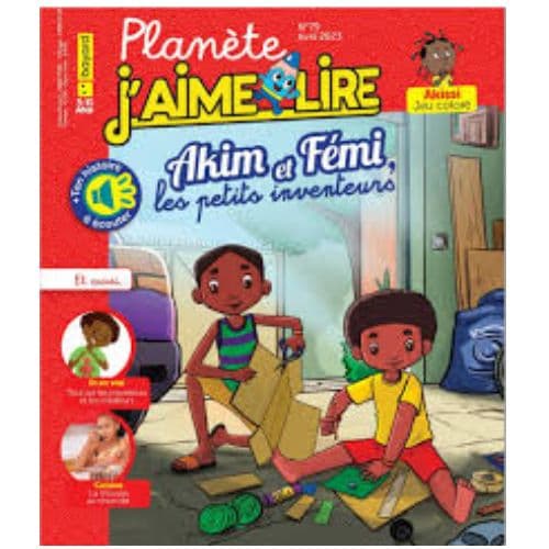 Planète J’aime Lire N°79: Akim et Fémi, les petits inventeurs