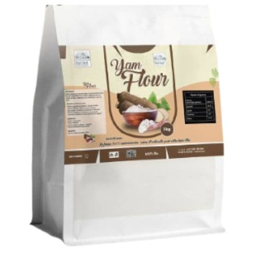 Farine d'Igname 100% BIO Pact Sarl Sans Gluten 1Kg
