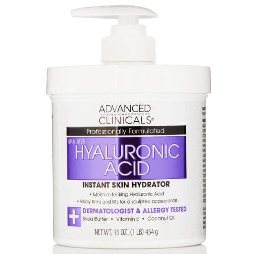Crème pour le corps à l'acide hyaluronique ADVANCED CLINICALS 454ml