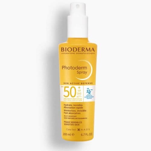 Spray solaire SPF50+ pour peaux sensibles Photoderm BIODERMA 200ml
