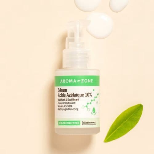 Sérum concentré Acide azélaïque 10% pour les peaux mixtes, grasses et à tendance acnéique AROMA-ZONE 30ml