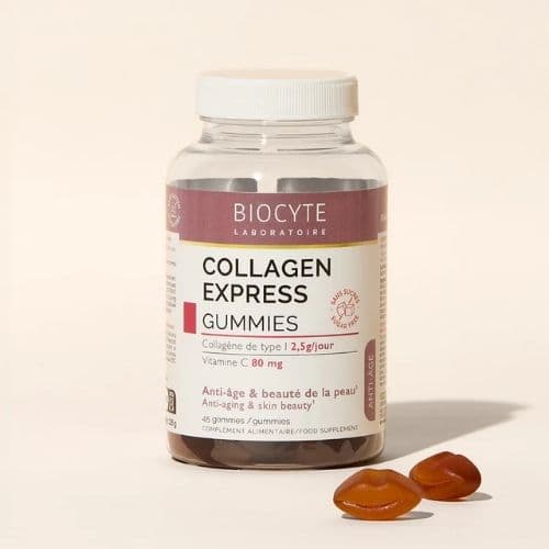 Complement Alimentaire pour lutte contre les signes de l’âge COLLAGEN EXPRESS GUMMIES BIOCYTE 45 gummies