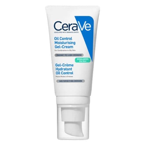 CERAVE Gel-Crème Hydratant Oil Control Visage pour les peaux mixtes à grasses 52 ml