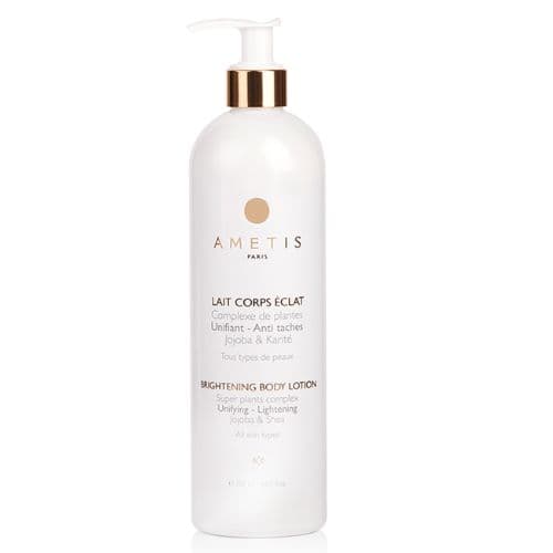 Lait corps éclat, unifiant et Anti-taches au Jojoba & beurre de karité AMETIS 500ml