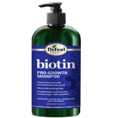 Shampooing pour cheveux clairsemés et chute de cheveux Pro-Growth Biotin DIFEEL 354.9ml