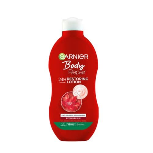 Lait réparateur pour le corps pour peaux sèches GARNIER 400ml