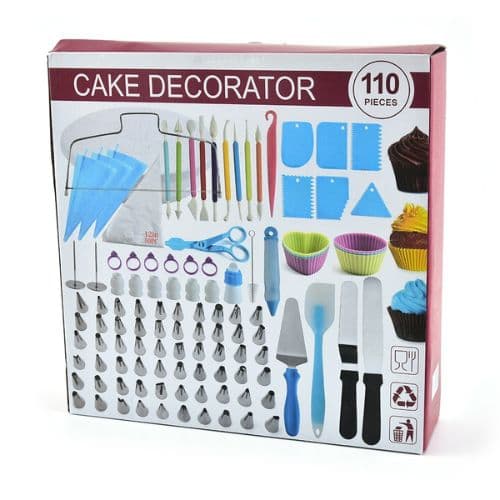 Kits d'accessoires pour la décoration de gâteaux Cake Decorator Kit 110 pièces