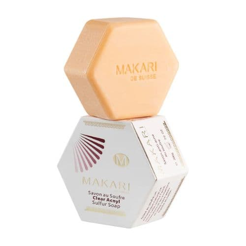 Savon au soufre et à l'acétate de sulfure MAKARI 200g