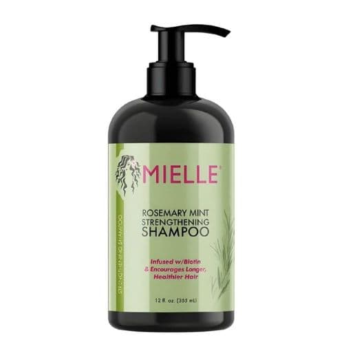 Shampoing fortifiant au romarin et menthe MIELLE 355ml