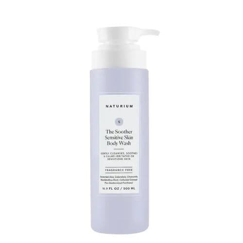 Gel douche apaisant pour peaux sensibles NATURIUM 500ml