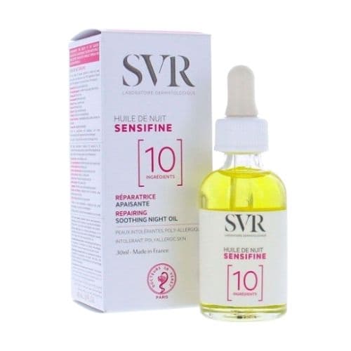 Huile de Nuit Réparatrice Apaisante Sensifine SVR 30ml
