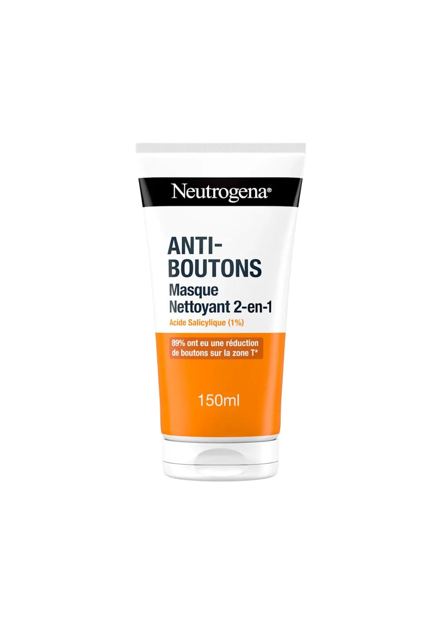 Masque Nettoyant anti-boutons 2 en 1 NEUTROGENA 150ml