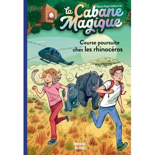 Course poursuite chez les rhinocéros