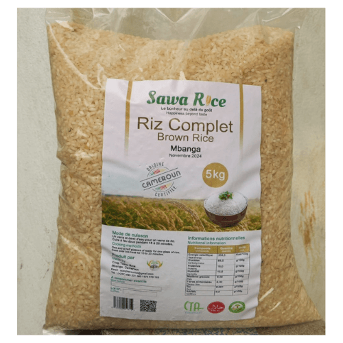 SAWA RICE riz brun complet 5kg