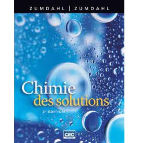 Chimie des Solutions